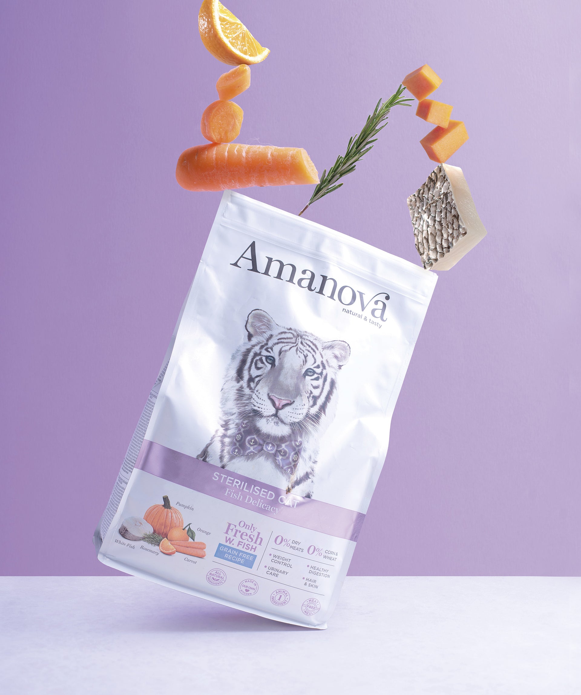 Amanova kitten: complete voeding voor een gezonde start